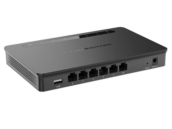 Router Alámbrico Grandstream GWN7003, 6 Puertos RJ-45, Color Negro. - imagen 3