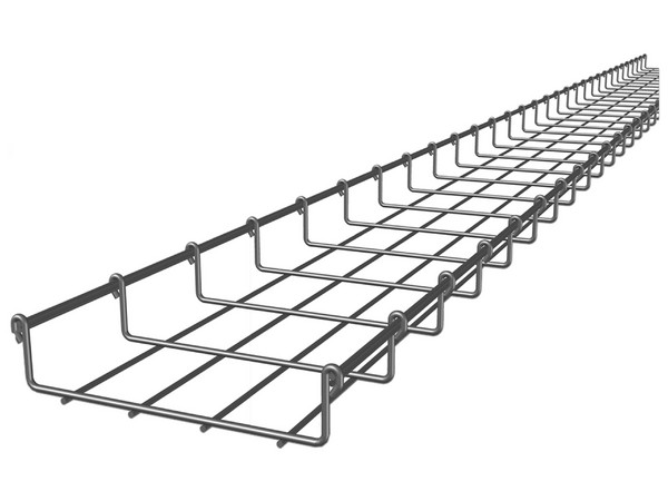 Charola Tipo Malla CHAROFIL MG-50-423EZ, Hasta 105 Cables Cat6, Acabado Electro Zinc, 3m.