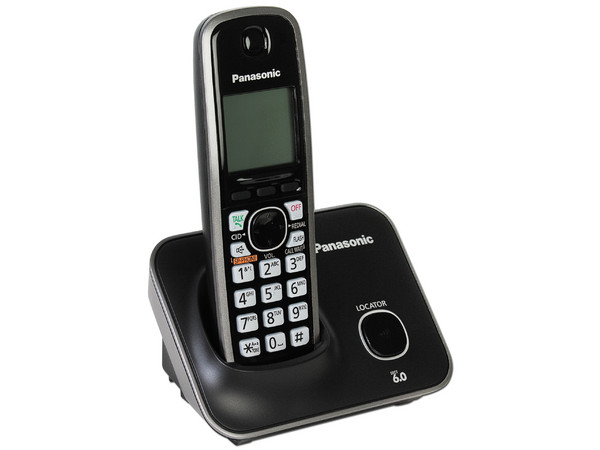 Teléfono analógico Panasonic KX-TG4111MEB con pantalla LCD de 1.8". - imagen 2