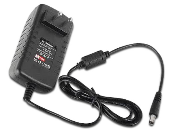 Fuente de poder regulada SFire de 12V para Cámaras CCTV, 2A. Color Negro.