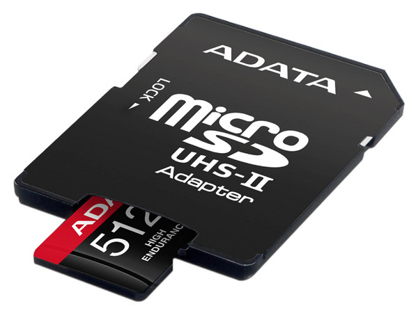 Memoria ADATA High Endurance microSDXC UHS-I U3 V30 de 512 GB, clase 10, incluye adaptador SD. - imagen 2