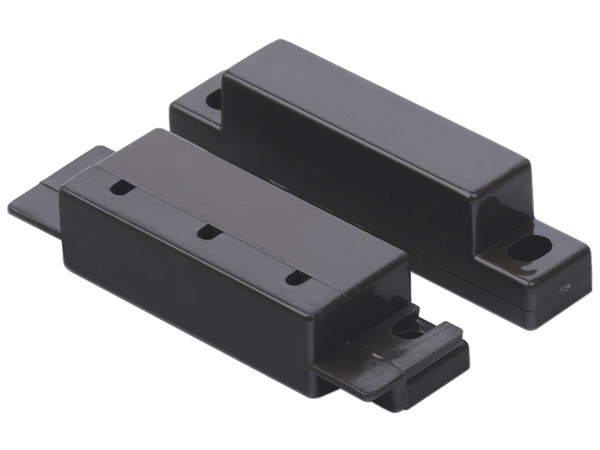 Contacto magnético SFIRE para puertas y ventanas, 12V. Color Café. - imagen 2