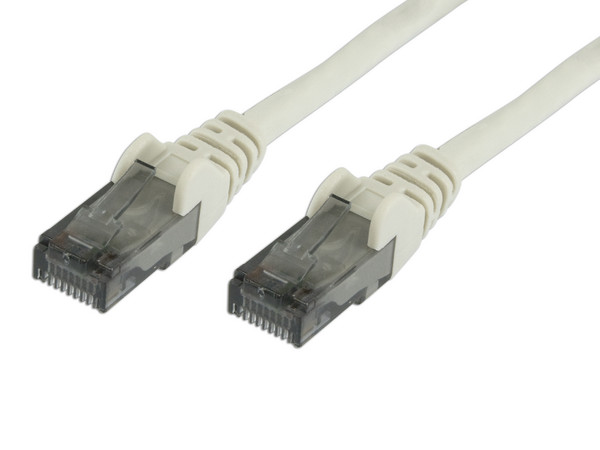 Cable de red, Cat6, UTP RJ-45 Macho / RJ-45 Macho, 1.5 m, Gris