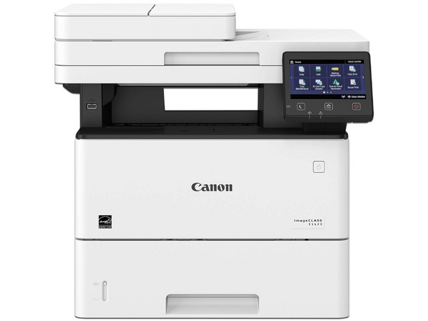Multifuncional Láser Monocromática Canon imageCLASS D1620, Resolución de Impresión de 600 x 600ppp, hasta
45 ppm de Velocidad de impresión, Impresora, Copiadora y Escáner, Ciclo de hasta 7500 Páginas por Mes, Wi-Fi, Ethernet, USB.