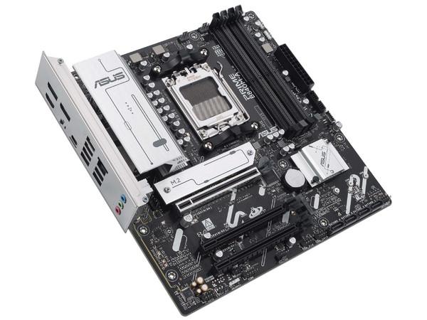 T. Madre ASUS PRIME B840M-A, Chipset AMD B840, Soporta: Procesadores AMD Serie 9000, 8000 y 7000, Socket AM5, Memoria: DDR5 7600/5600/4800MHz, 256GB Max, Integrado: USB, M.2, Micro-ATX, Ptos: 1xPCIE4.0x16. - imagen 3