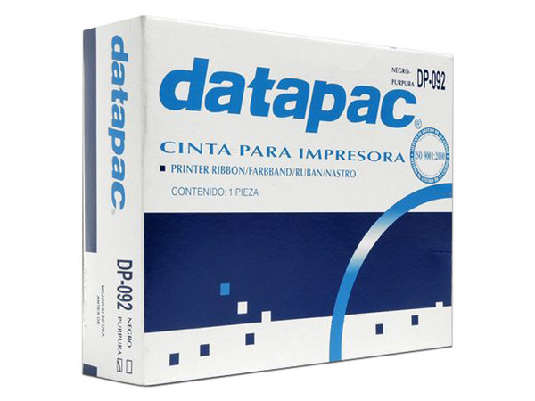 Cinta Datapac para Impresora Epson DP-092. Color morado.