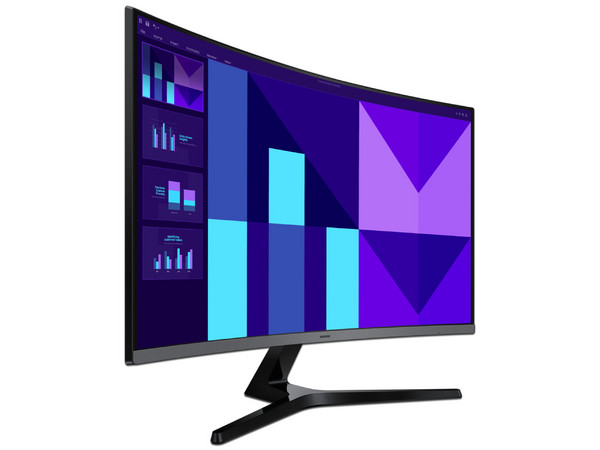 Monitor Curvo Samsung Essential S3 de 32": Resolución 1920 x 1080 (Full HD 1080p), 4 ms, 100Hz. - imagen 2