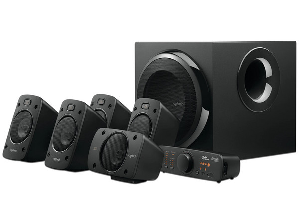 Bocinas Logitech Z906 Digital, Auténtico Sonido 5.1 Dolby Digital y DTS, Certificación THX, 500 Watts RMS. - imagen 2