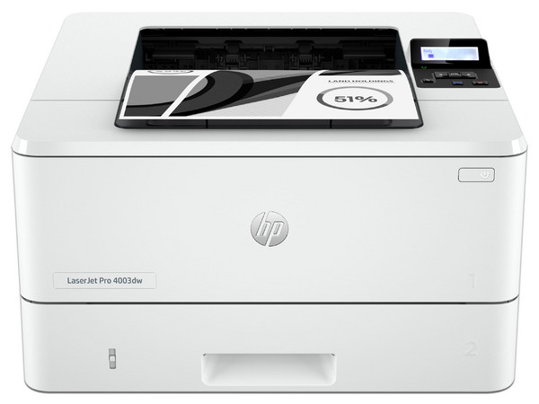 Impresora Láser Monocromática HP LaserJet Pro 4003dw, hasta 42 ppm, Resolución de 1200 x 1200 dpi, Wi-Fi, Bluetooth, Ethernet, USB. Color Blanco. - imagen 2