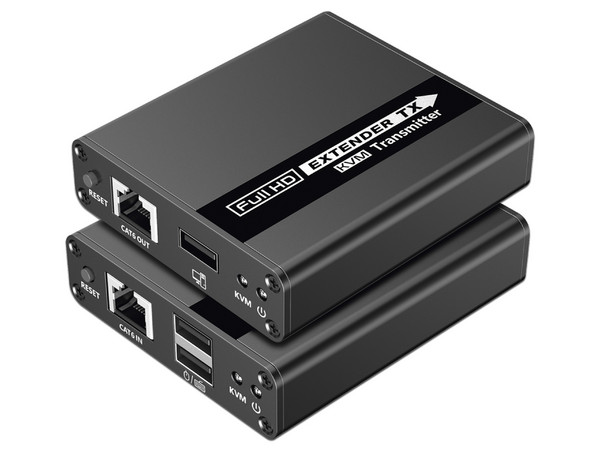 Kit Extensor Epcom TT223KVM, HDMI y USB, Cat6, Cat6A, Cat7, 1080p, HDR.