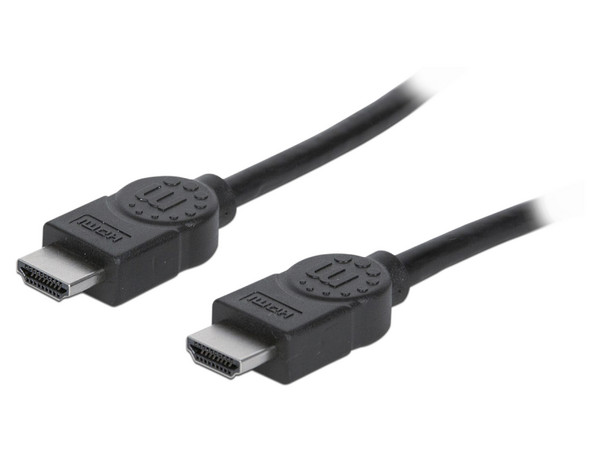 Cable de Video Manhattan 308816,  HDMI (M-M), 1m.