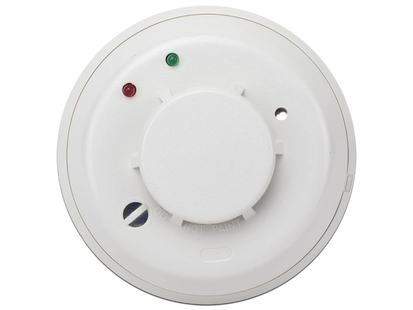 Detector Honeywell Resideo Inalámbrico Dual de Humo y Temperatura. Color Blanco.