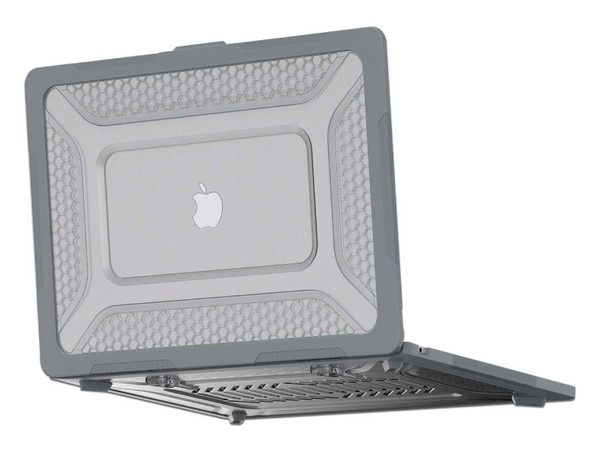 Funda protectora Tekku para MacBook Air 13, Color Gris. - imagen 2