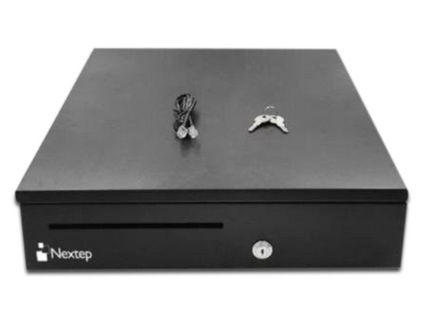 Cajón para Dinero Nextep NE-515, 8 separadores para monedas y 5 para billetes, RJ-11.