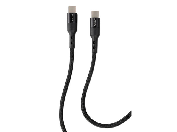 Cable Acteck Linx Plus USB-C (M-M) de 1 m.