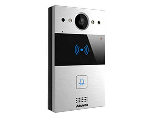 Videoportero Akuvox R20A de un botón con lector de tarjetas, notificación a app o por llamada telefónica, configuración en la nube. - imagen 2