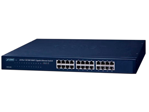Switch Gigabit Planet GSW-2401 No administrable de 24 Puertos, 10/100/1000 Mbps.
