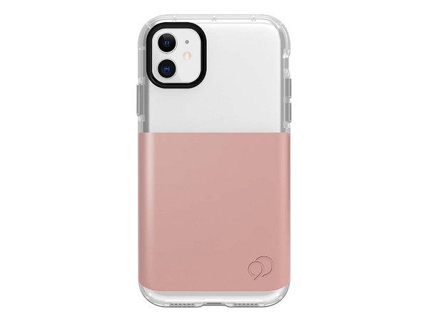 Funda protectora Nimbus9 Ghost 2 para iPhone 11 Pro Max y Xs Max con soporte magnético. Color Rosa/Azul. - imagen 2