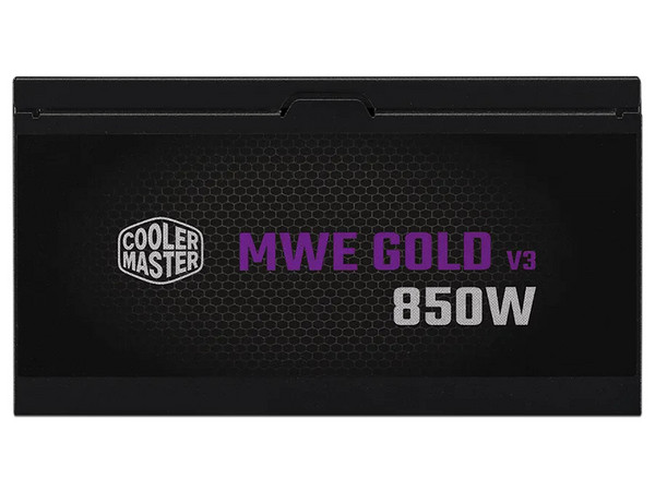 Fuente de Poder CoolerMaster MWE Gold V3 de 850W, 80 Plus Gold, Color Negro. - imagen 2
