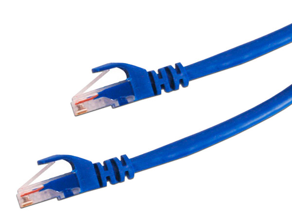 Cable de parcheo Enson de RJ-45 (Macho) a RJ-45 (Macho) de 0.9m. Color Azul. - imagen 2