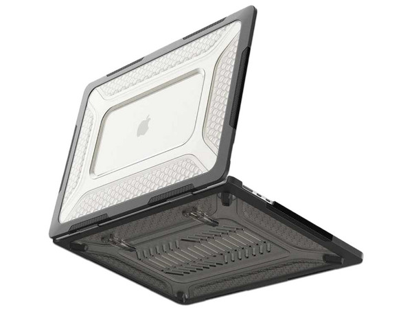 Funda Protectora TEKKU HC para MacBook Air 15", Color Negro. - imagen 3