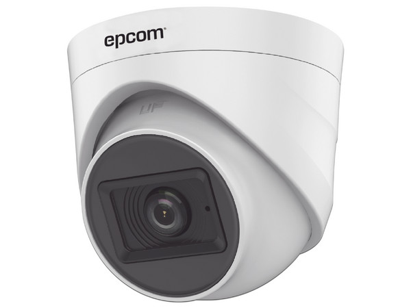 Cámara de Vigilancia tipo Domo Epcom E8-TURBO-G2P/A TURBOHD de 2MP (1920 x 1080p), IR hasta 20m, Audio por Coaxitron.