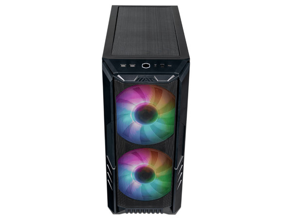 Gabinete Gamer Cooler Master MasterBox HAF 500, Mid-Tower, ATX (Sin Fuente de Poder). Color Negro. - imagen 2