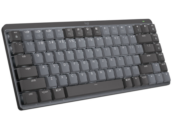 Teclado Mecánico Inalámbrico Logitech MX, Bluetooth, USB. Color Gris. - imagen 2