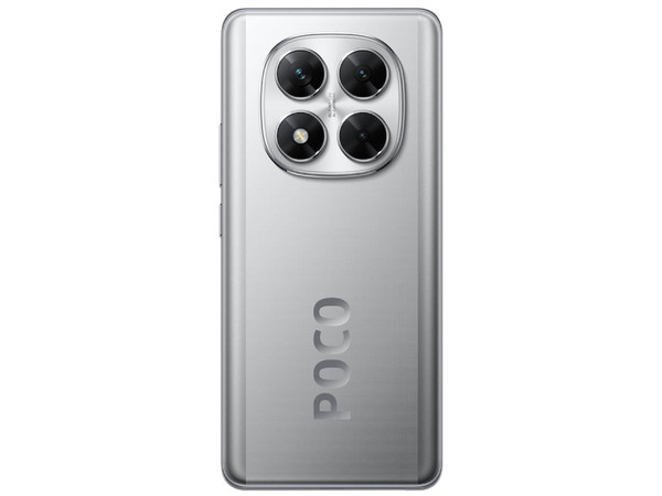 Smartphone Xiaomi POCO X7: 
Procesador Dimensity 7300-Ultra (hasta 2.5 GHz), 
Memoria RAM de 8GB, Almacenamiento de 256GB, 
Pantalla de AMOLED de 6.67" FHD, 
Bluetooth, Wi-Fi, 
Cámara principal de 50MP, 
Android 14, Color Plateado. - imagen 2