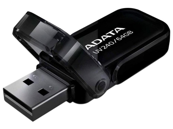 Unidad Flash USB 2.0 ADATA UV240 de 64GB. Color Negro. - imagen 2