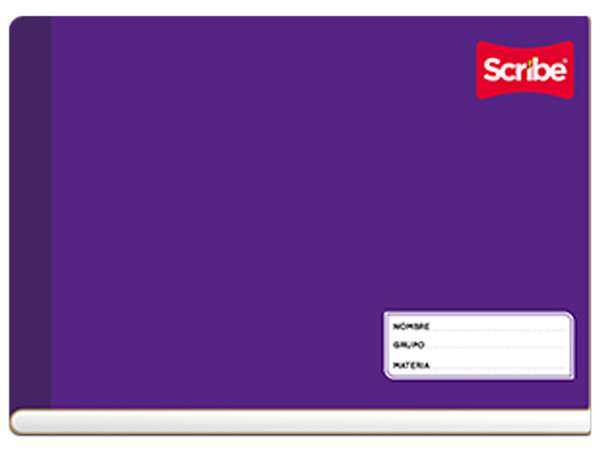 Cuaderno Scribe Cosido Italiano C5 con 100 Hojas.