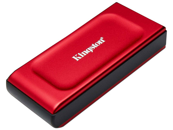 Unidad de Estado Sólido Kingston XS1000 de 2TB, USB-C 3.2 Gen 2x2, USB-A. Color Rojo. - imagen 2