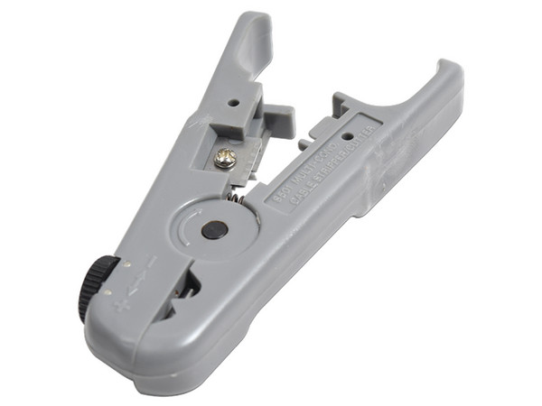 Herramienta peladora de cable UTP/STP LinkedPro LP-T-501-B para cable plano de 3.2 - 9mm. Color Gris