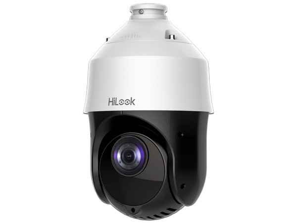 Cámara IP PTZ HiLook PTZ-N4215I-DE(H) de 2MP (1920 x 1080), Lente de 5mm, IR hasta 100m, Color Blanco.