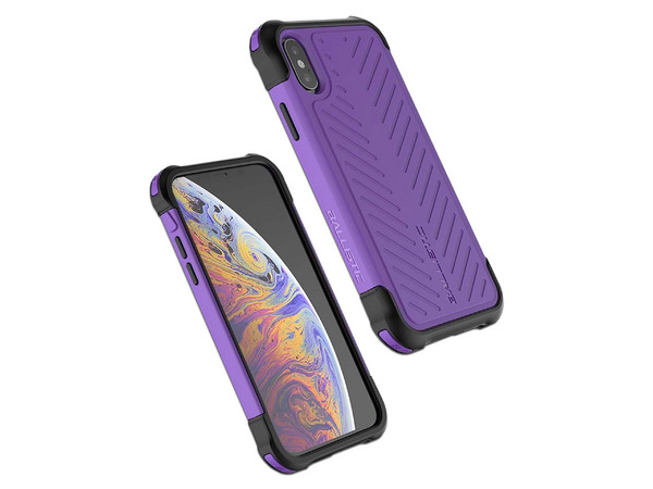 Funda protectora Ballistic Though Jacket para iPhone XS Ma. Color Violeta. - imagen 2