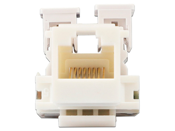 Conector Jack Enson RJ45 Cat6. Color Blanco. - imagen 3