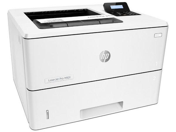 Impresora láser HP monocromática LaserJet Pro M501dn, 600 x 600 dpi,  hasta 43 ppm, USB, Ethernet.