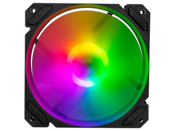 Kit de 3 Ventiladores Balam Rush Eolox Blaze EX70K, 1200RPM, 120mm, RGB, Color Negro. - imagen 2