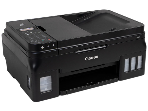 Multifuncional Canon PIXMA G4110, Con Sistema de Tanques de Tinta, Impresora, Copiadora, Escáner y Fax, Resolución Máxima de Impresión de hasta 4800 x 1200 dpi, Wi-Fi, USB.