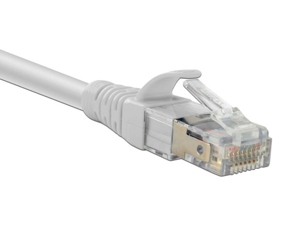 Cable RJ45 U/UTP Cat6a Nexxt Longitud 3 m, LSZH, Color Gris.