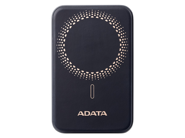 Batería Portátil Recargable ADATA R100 de 10000mAh, Carga Inalámbrica, USB-C, USB-A. Color Negro. - imagen 2
