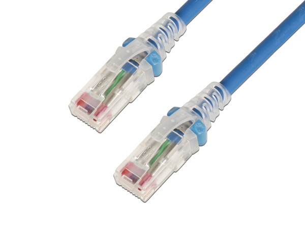 Cable de Red Siemon MC6-10-06B, Cat6 UTP, 3m, Color Azul, Bulk.