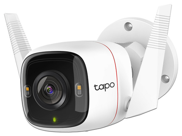 Cámara de vigilancia TP-Link Tapo C320WS, Resolución de 4MP (2560 x 1440), Visión nocturna hasta 30m, Micrófono Integrado, Wi-Fi, Audio bidireccional.