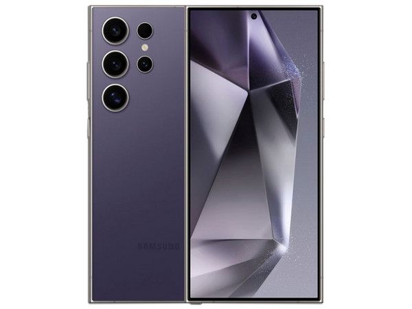 Smartphone Samsung S24 Ultra: Procesador Octa-Core (hasta 3.3 GHz), Memoria RAM de 12GB, Almacenamiento de 256GB, Pantalla AMOLED Multi-Touch de 6.8", QHD+, Bluetooth 5.3, Wi-Fi, 5G, Cámara principal de 200MP, Android 14, Color Violeta.