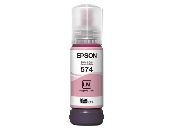 Botella de Tinta Magenta Claro Epson T574, Modelo: T574620-AL.