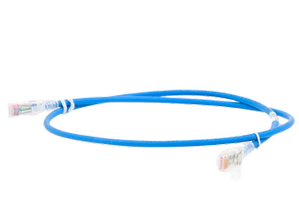 Cable de Parcheo Siemon MC5-10-06B, UTP Cat5e, RJ-45, T568B, 3m. Color Azul. - imagen 2