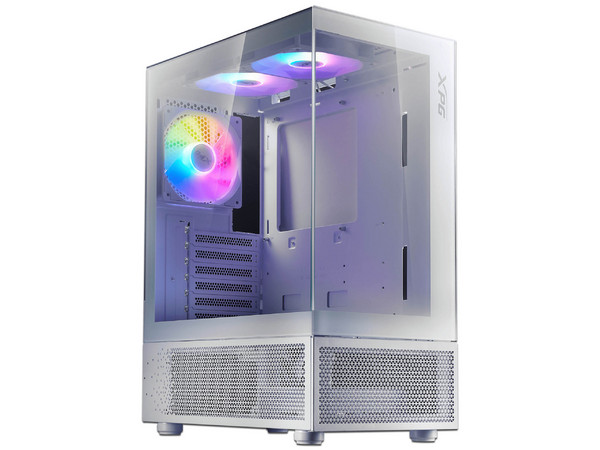 Gabinete XPG INVADER X MINI, Mid-Tower, Micro-ATX, (No Incluye Fuente de Poder), Color Blanco.