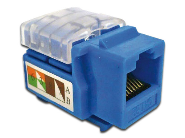 Jack Keystone Brobotix 230202 cat5e, Color Azul.