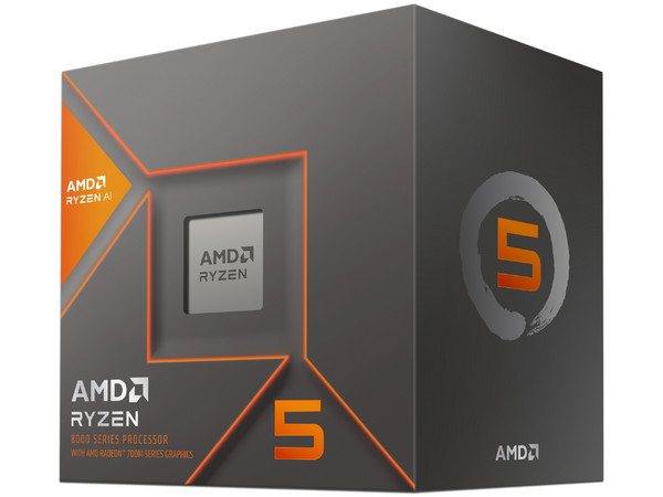 Procesador AMD Ryzen 5 8600G de Octava Generación, 4.3 GHz (hasta 5.0 GHz) con gráficos Radeon 760M, Socket AM5, Caché 16MB, Six-Core, AMD Ryzen AI, PCIe 4.0, 65W. - imagen 2