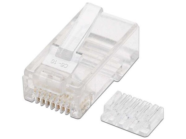 Plugs RJ-45 Intellinet, Cat6, UTP. Bote con 100 piezas.